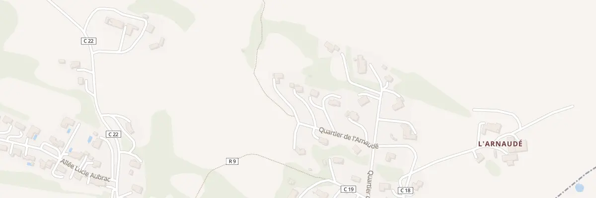 Plan du 26 Qua de l’Arnaudé à Duran