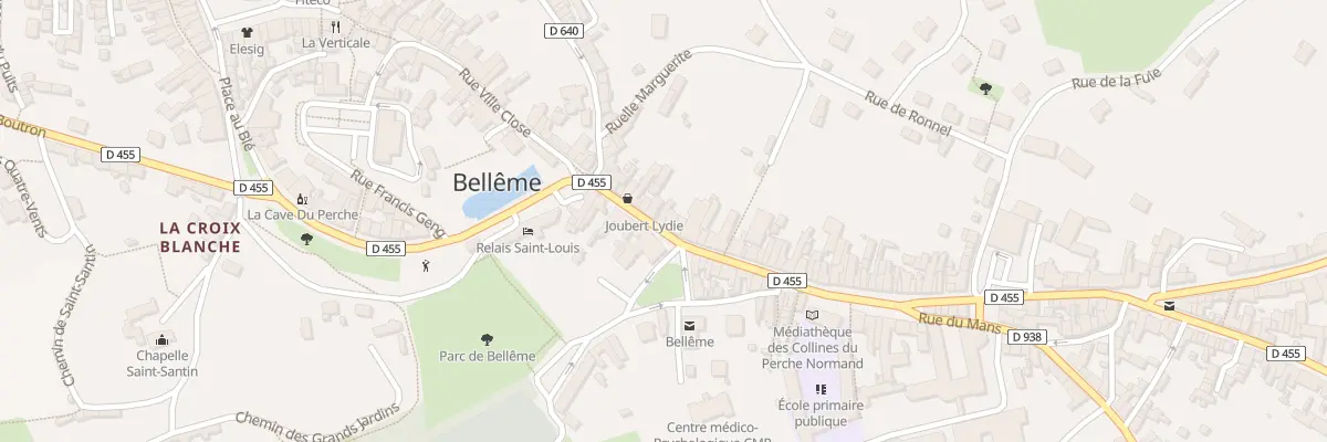 Plan du 15 Rue Boucicaut à Bellême