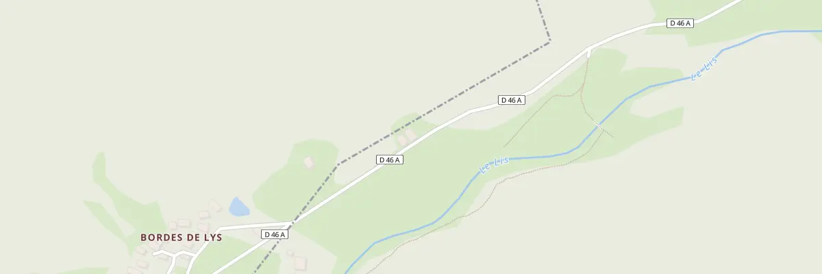 Plan du 250 Rte de la Cascade. à Cazeaux-de-Larboust