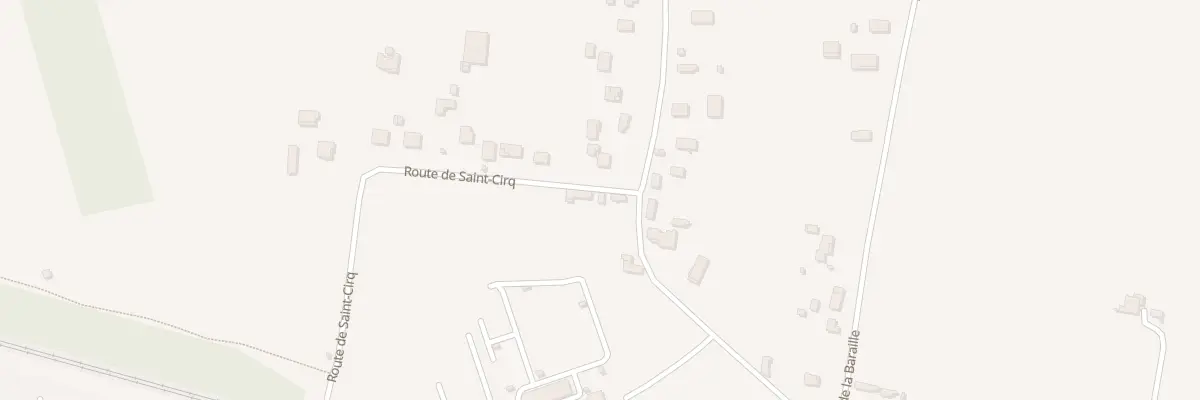 Plan du 622 Rte de Saint Cirq à Colayrac-Saint-Cirq