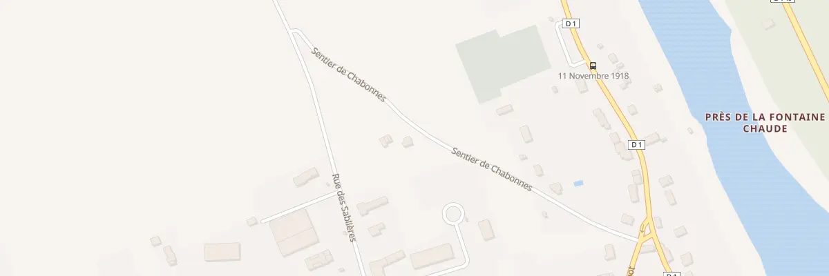 Plan du 5275 Les Sablieres à Bonneuil-Matours