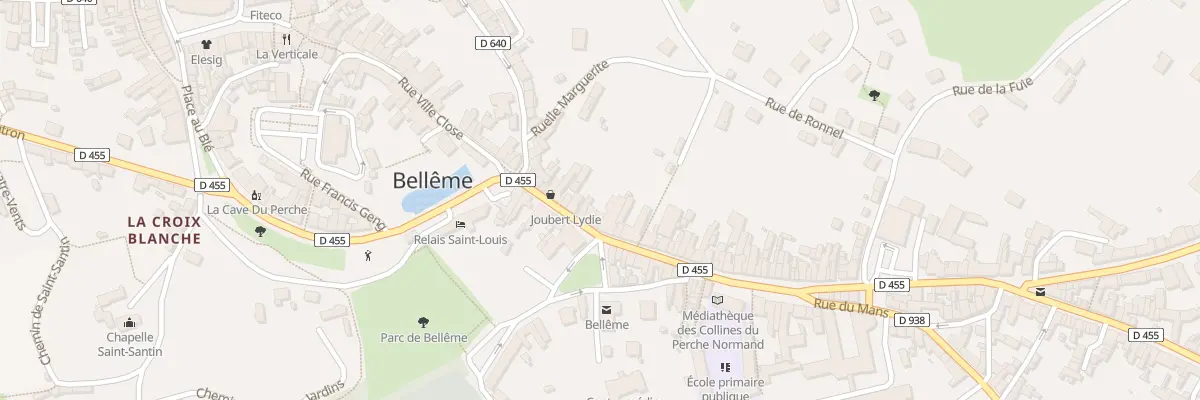 Plan du 17 Rue Boucicaut à Bellême