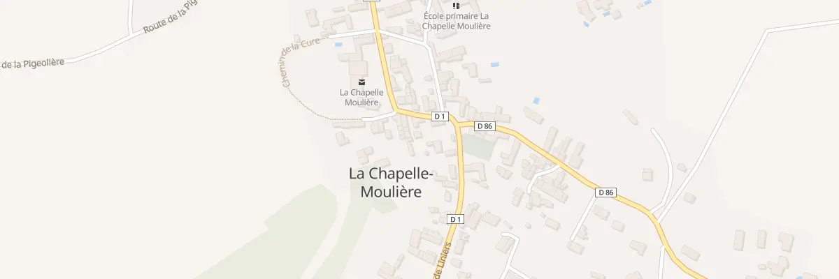 Plan du 5045 Le Bourg à La Chapelle-Moulière