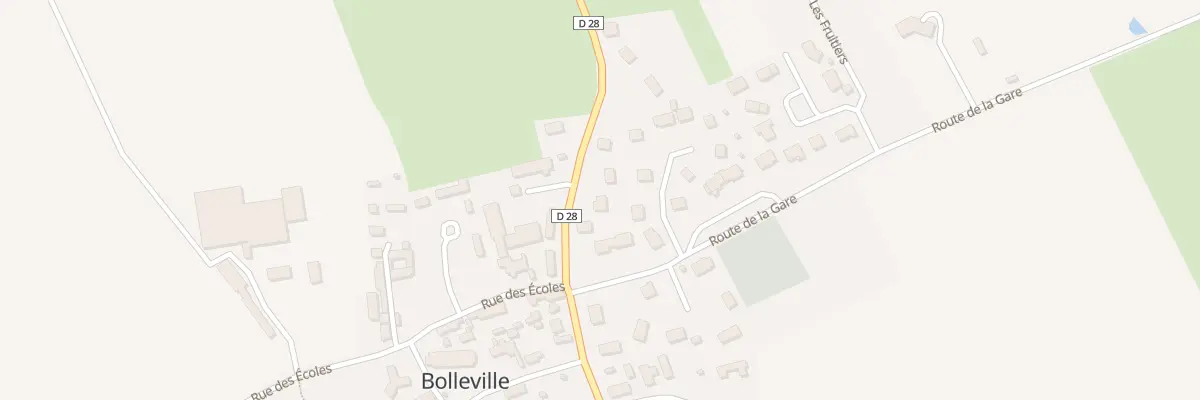 Plan du 4 Rte de Yébleron à Bolleville