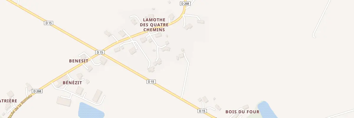 Plan du 3153 Rte d’Astaffort à Laplume