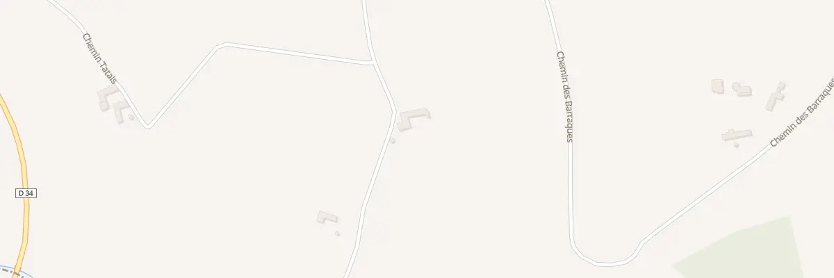 Plan du 12 Chem Cazes aux Tourreilles