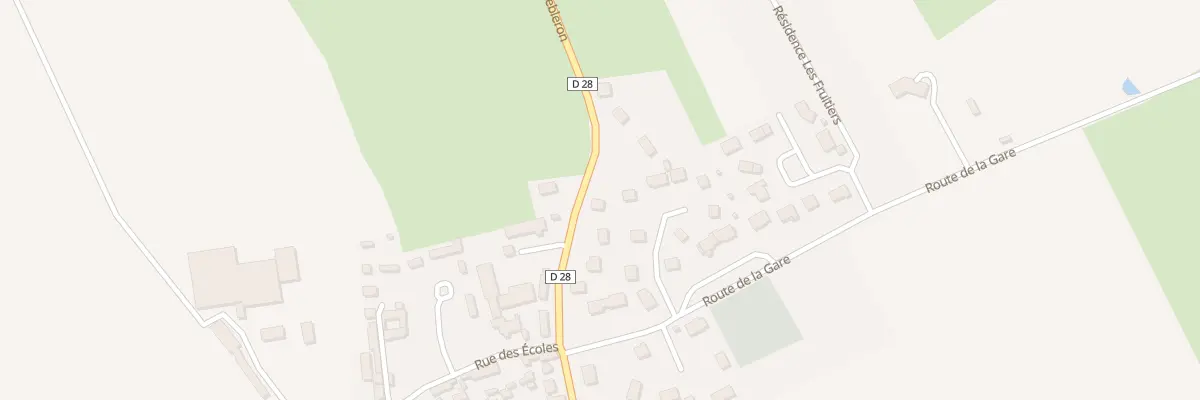 Plan du 8 Rte de Yébleron à Bolleville
