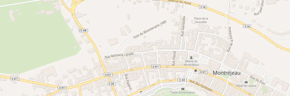 Plan du 46A Rue Saint-Barthélémy à Montréjeau