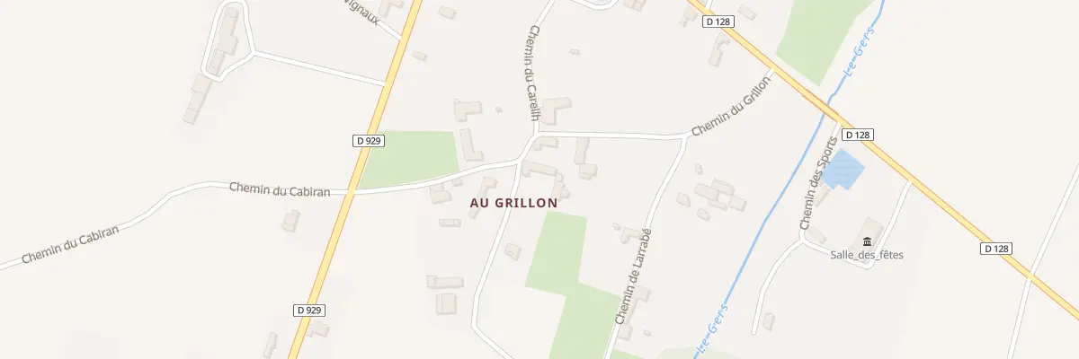 Plan du 5071 Au Grillon à Panassac