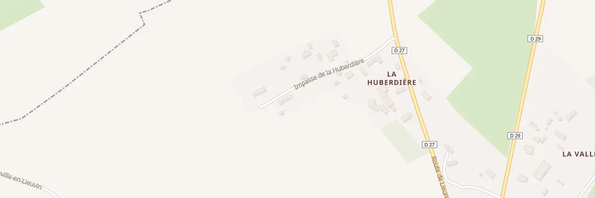 Plan du 82 La Huberdière à Giverville