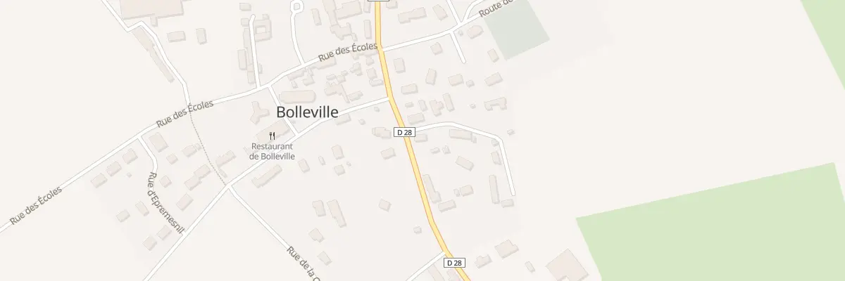 Plan du 115 Rte de la Nationale à Bolleville