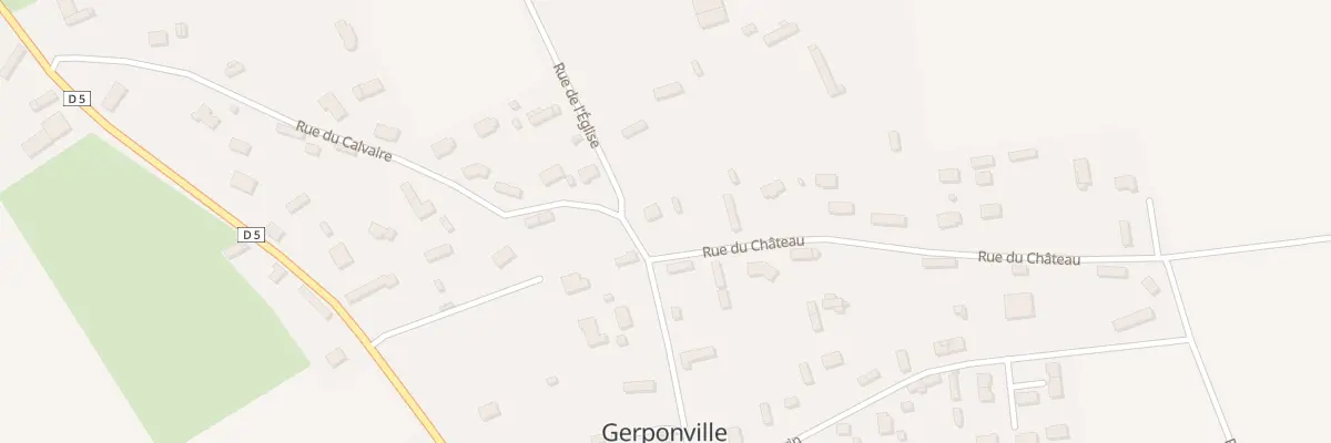 Plan du 16 Rue de l’Eglise à Gerponville