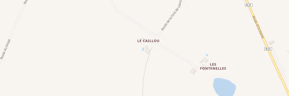 Plan du 24A Les Fontenelles à Plaisance