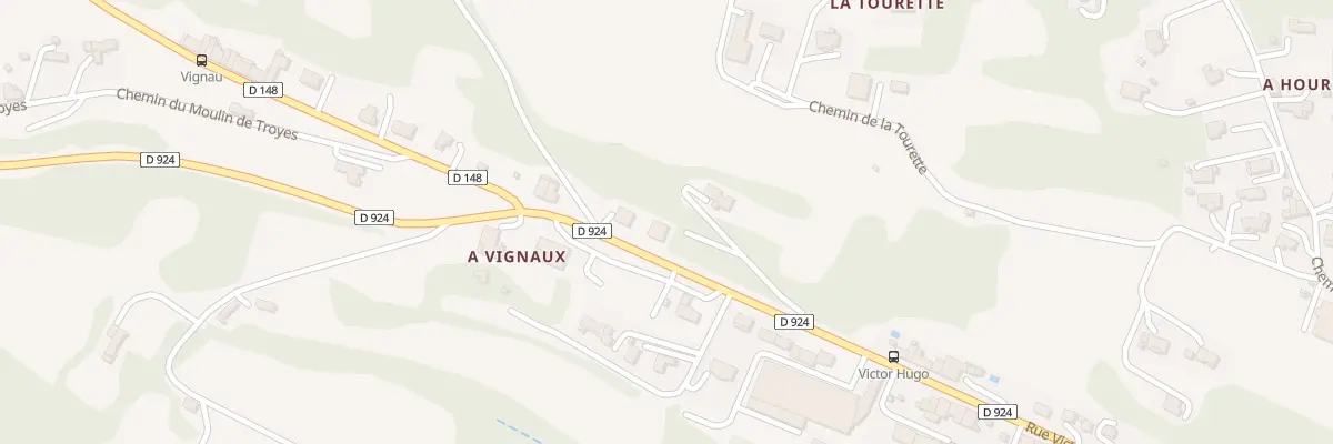 Plan du 206 Rue Victor Hugo à Auch