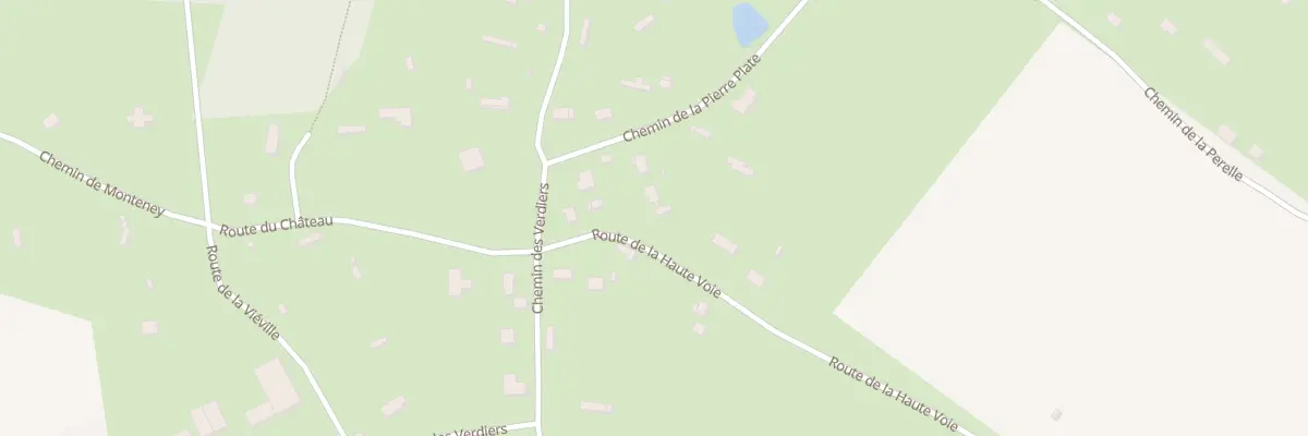 Plan du 2850 Rte de la Haute Voie à Campigny