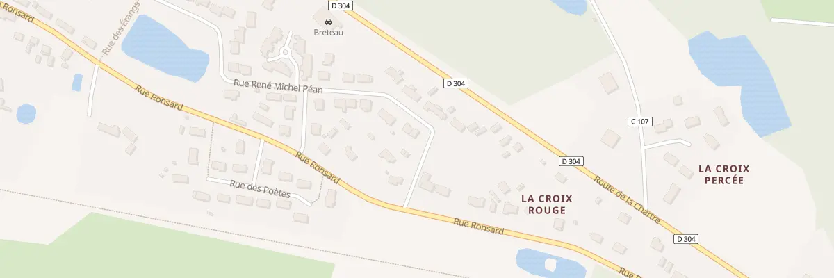 Plan du 18 Rue René Michel Péan à Lhomme