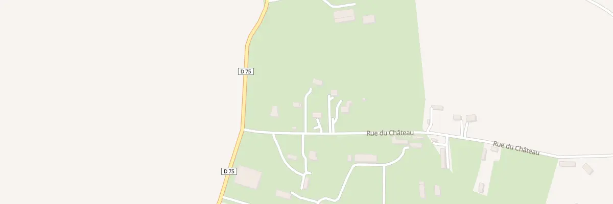 Plan du 2A Rue du Chateau à Riville