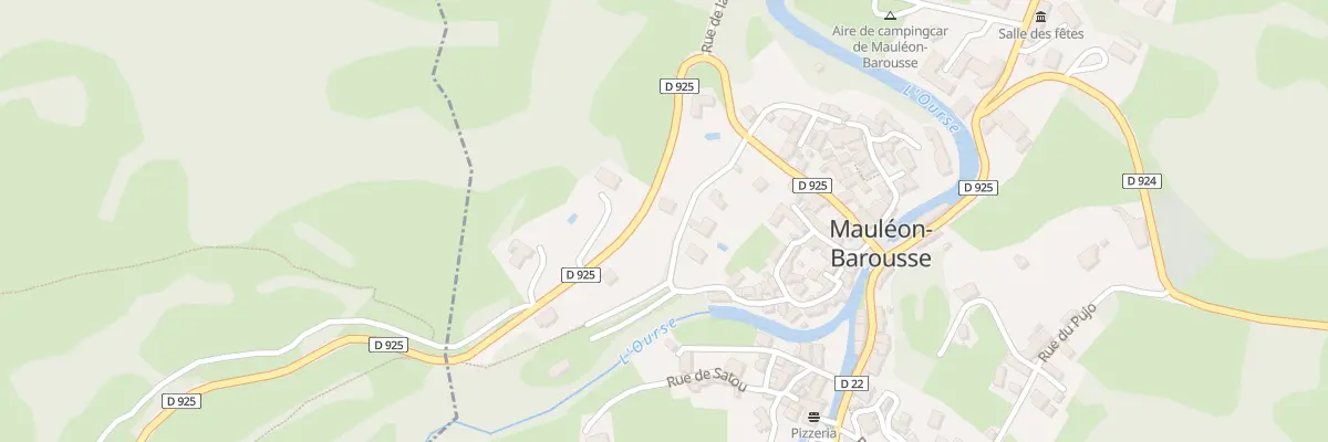 Plan du 79 Rue de Carretch à Mauléon-Barousse