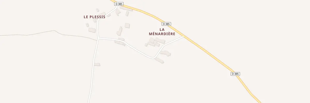 Plan du 74 La Menardiere à Appenai-sous-Bellême