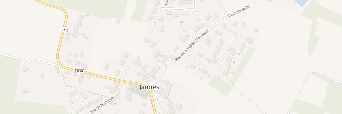 Plan du 5 Rue de la Vallée Chauveau à Jardres