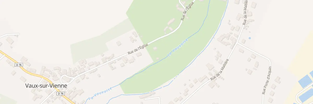 Plan du 20 Rue de l’Eglise à Vaux-sur-Vienne