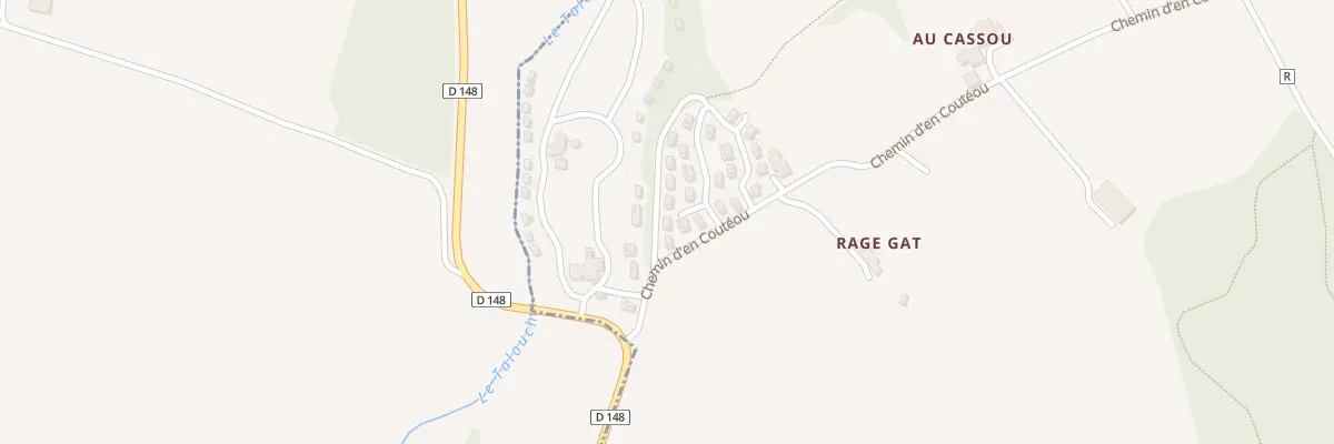 Plan du 5276 Au Cassou à Roquelaure