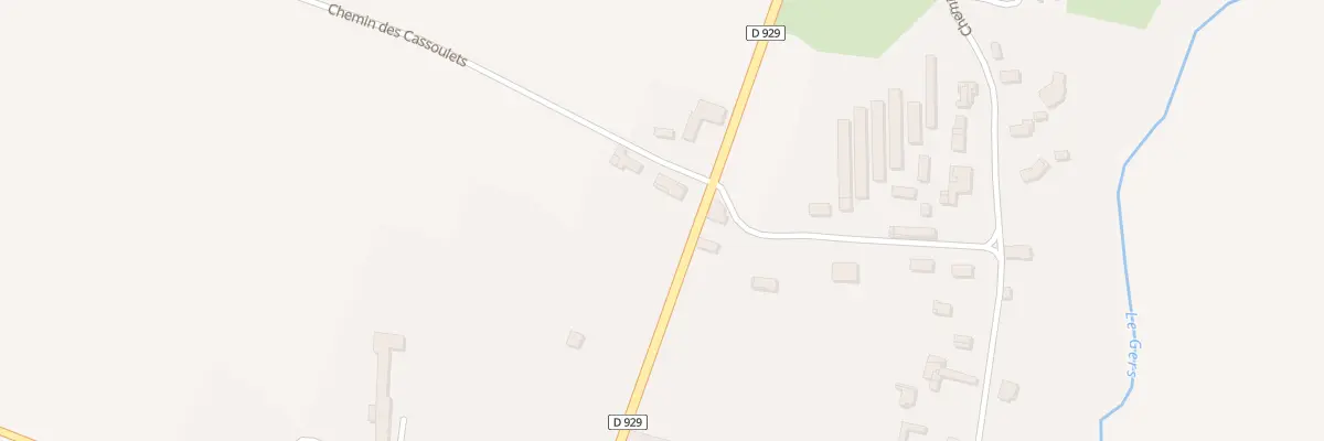 Plan du 5177 A la Route à Panassac