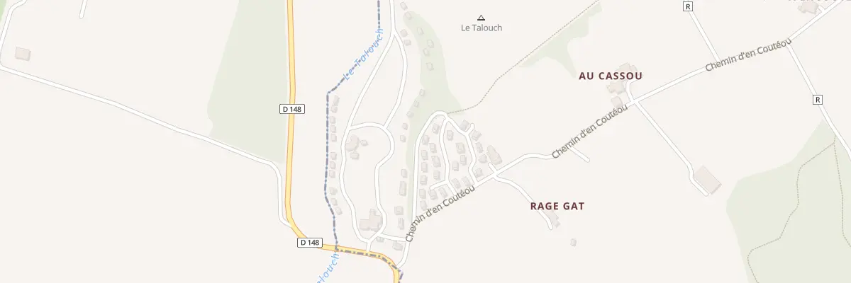 Plan du 5280 Au Cassou à Roquelaure