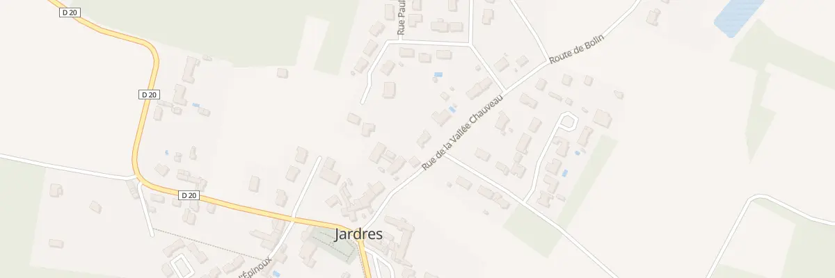 Plan du 7 Rue de la Vallée Chauveau à Jardres