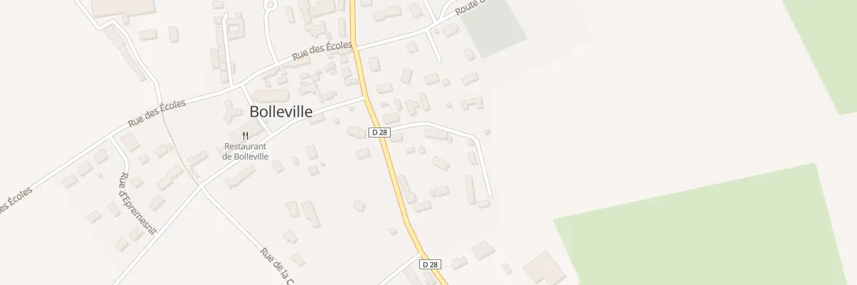 Plan du 10 Imp de la Plaine à Bolleville