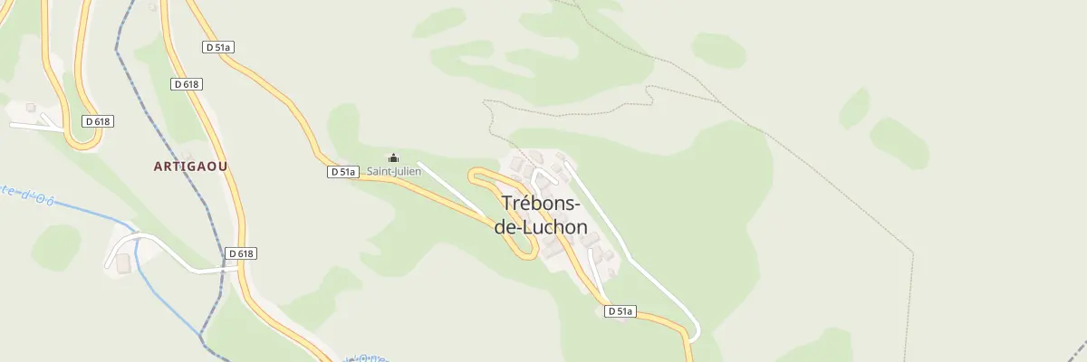 Plan du 11 Le Village à Trébons-de-Luchon