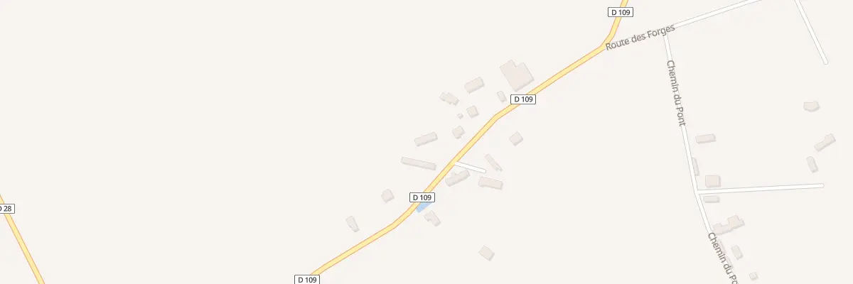 Plan du 437 Rte des Forges à Bolleville
