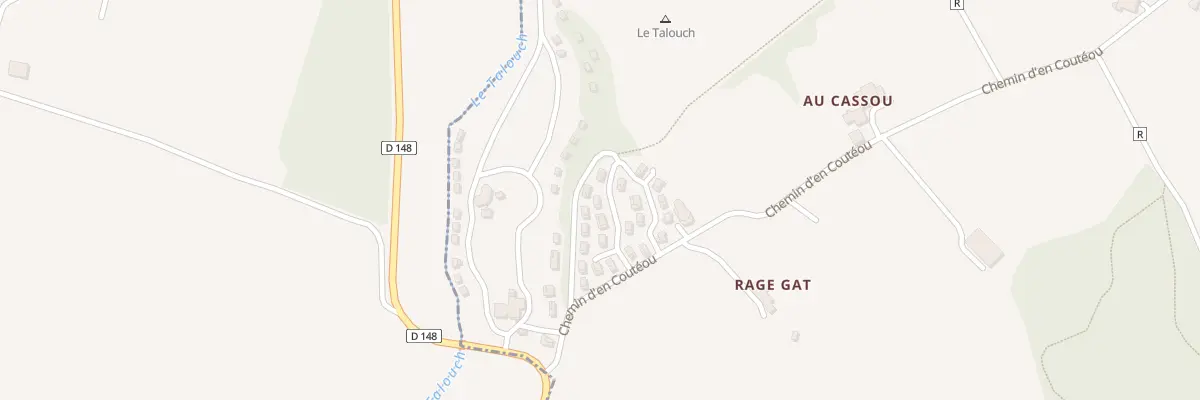 Plan du 5282 Au Cassou à Roquelaure