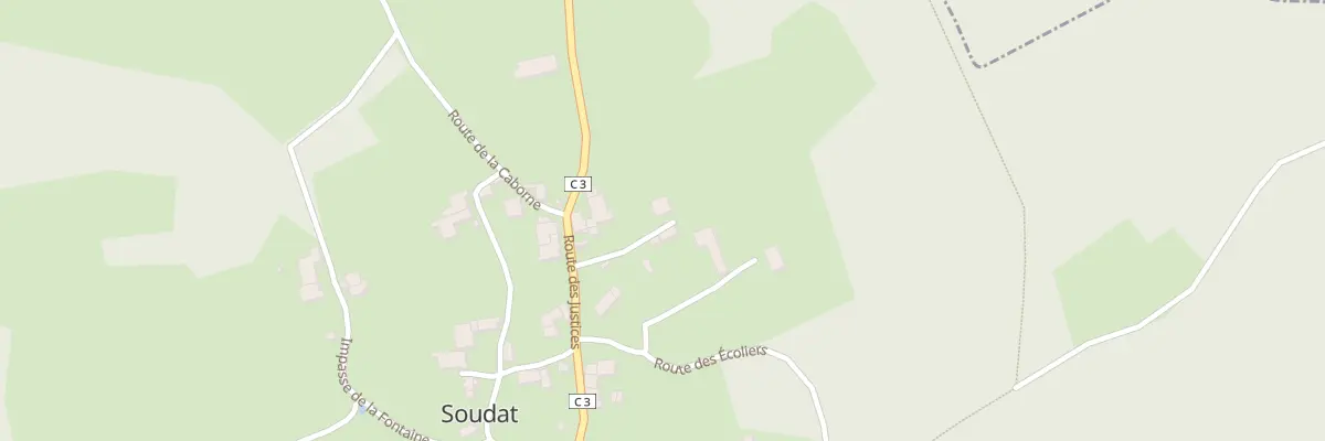 Plan du 84 Imp Adrien Rougier à Soudat