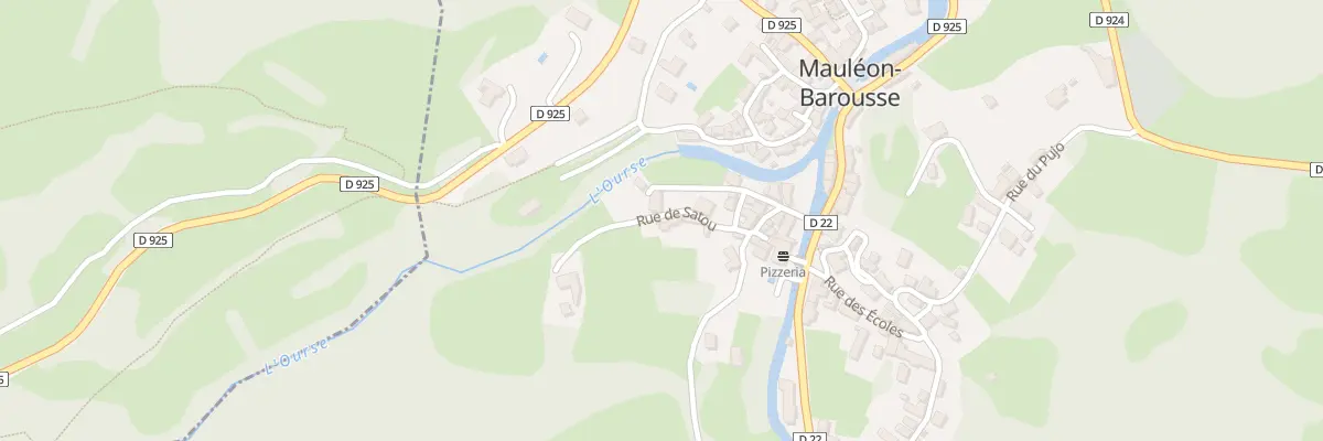 Plan du 5003 Le Village à Mauléon-Barousse