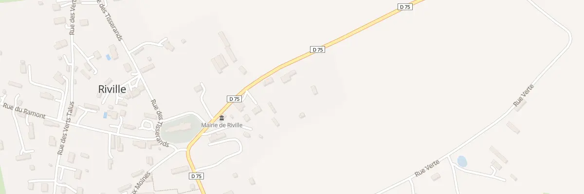 Plan du 7 Rue du Calvaire à Riville