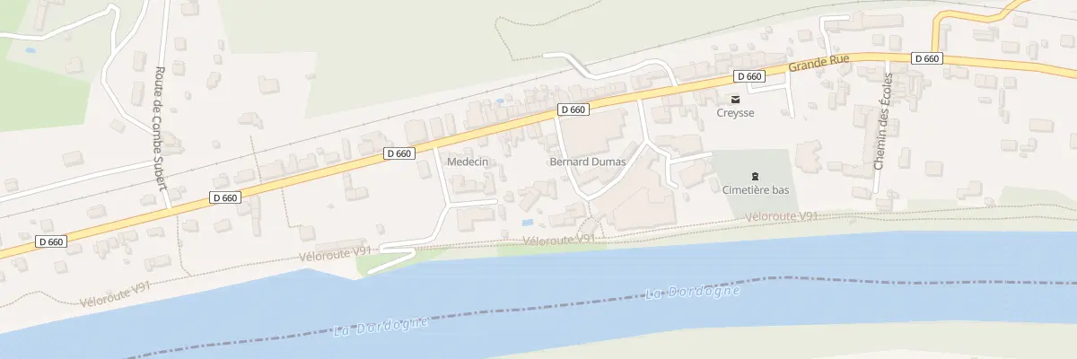 Plan du 10 Rue du Vieux Moulin à Creysse