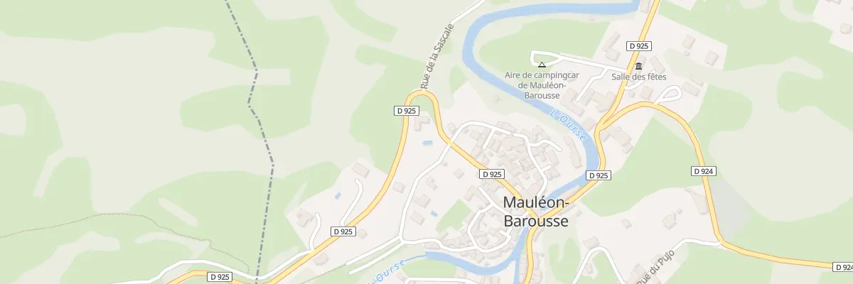 Plan du 5143 Le Village à Mauléon-Barousse