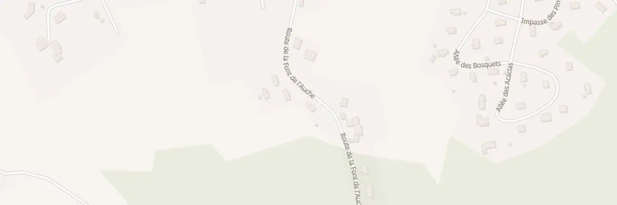 Plan du 348 Rte de la Font de l’Auche à Mensignac
