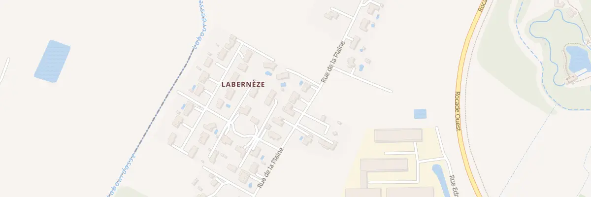 Plan du 27 Rue de la Plaine à Roquefort