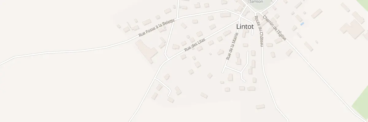 Plan du 5 Rue des Lilas à Lintot