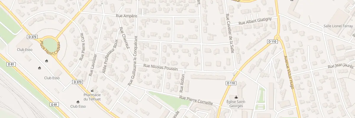 Plan du 9 Rue Nicolas Poussin à Port-Jérôme-sur-Seine