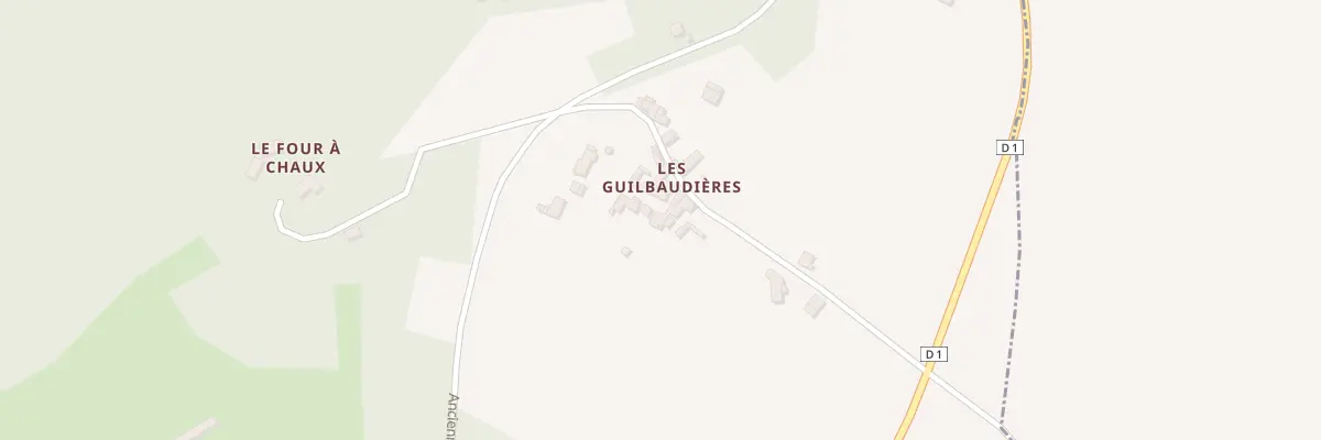 Plan du 13 Les Guilbaudières à La Chapelle-Moulière