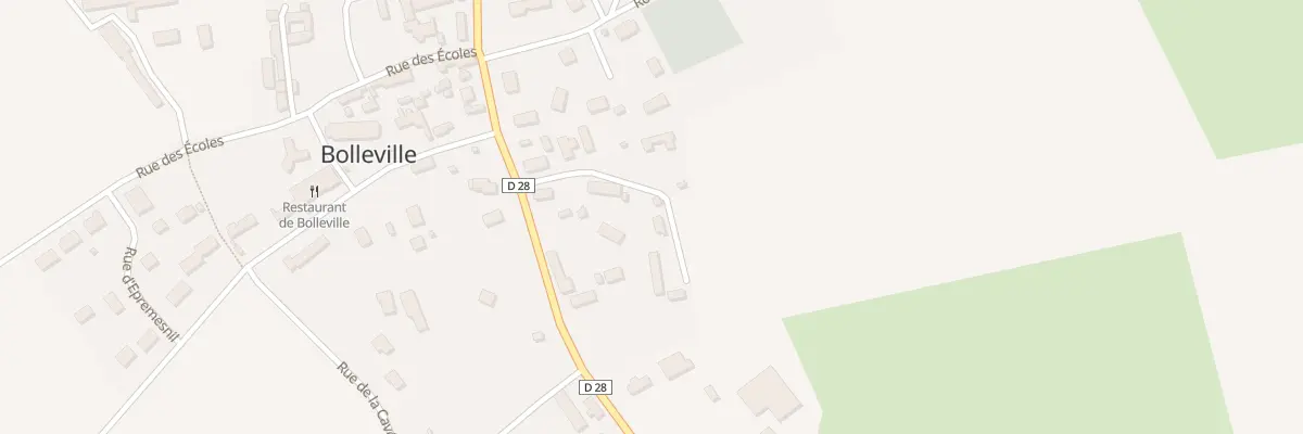 Plan du 6 Imp de la Plaine à Bolleville