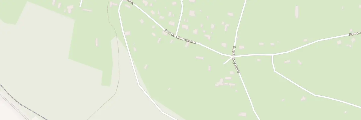 Plan du 771 Rue de Champeaux à Bernay