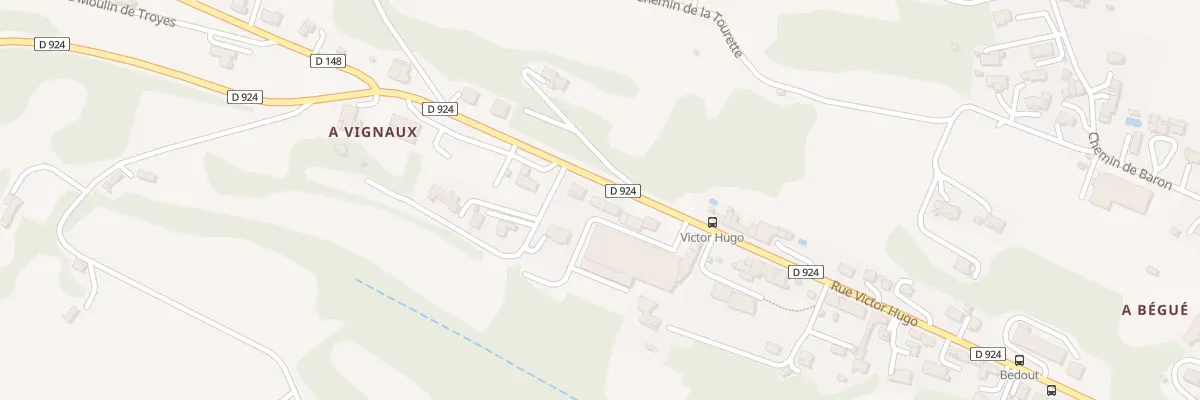 Plan du 199 Rue Victor Hugo à Auch