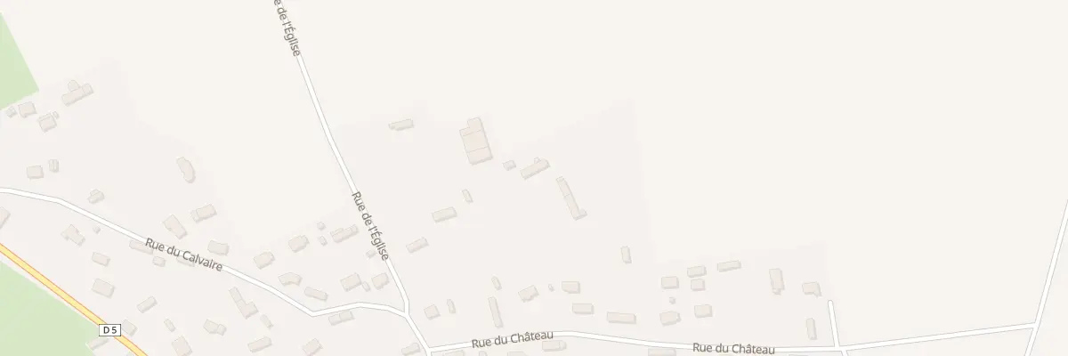 Plan du 3 Rue du Chateau à Gerponville