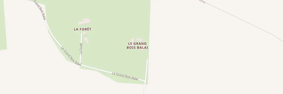 Plan du 5015 Le Grand Bois Balai à Réveillon