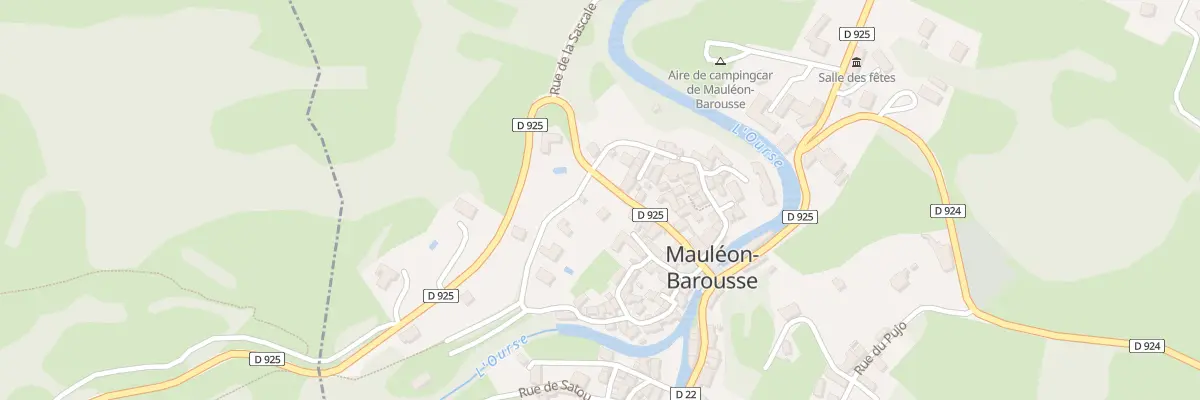 Plan du 5200 Le Village à Mauléon-Barousse