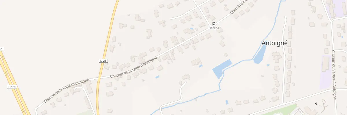 Plan du 46 Che de la Loge d’Antoigné à Châtellerault